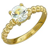 Женское золотое кольцо с аметистом, 1652982