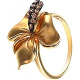 Женское золотое кольцо с бриллиантами, 1662710