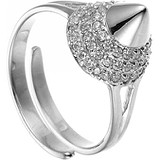 Женское серебряное кольцо с куб. циркониями, 1669366