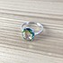 Женское серебряное кольцо с топазом - фото 3