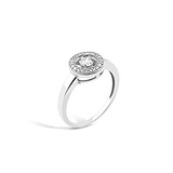 Серебряное кольцо с куб. циркониями, 1715702