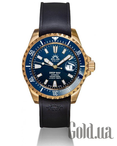 

Швейцарские часы Solar Aqua, Мужские часы Deep Bay SA0030.0004