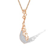 Золотий кулон з діамантами, 1796086