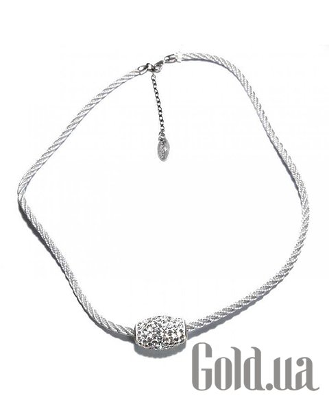 

Женские колье Lotus, Серебряное колье с кристаллами Swarovski
