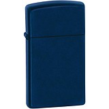 Zippo Зажигалка Slim Navy Blue Matte 1639, 1799158