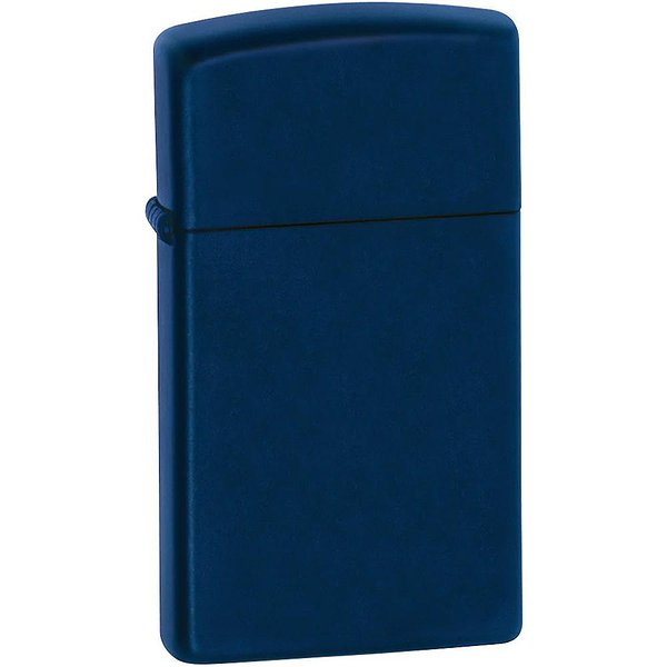 Zippo Зажигалка Slim Navy Blue Matte 1639 1639