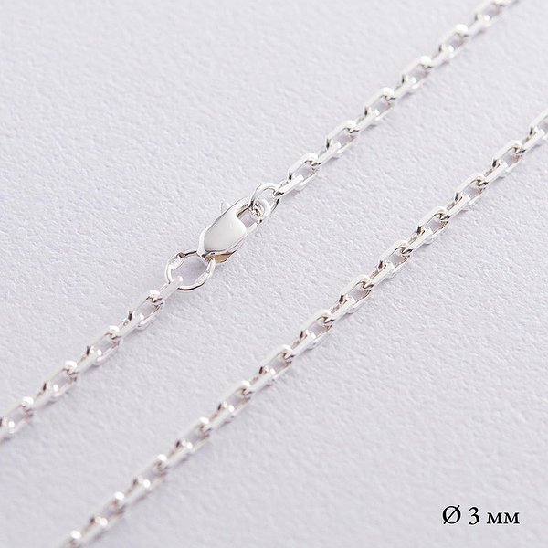 Серебряная цепь onxбс10222 – изображение 2