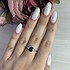 Женское серебряное кольцо с гранатом - фото 3