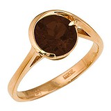 Женское золотое кольцо с раухтопазом, 1534199