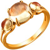 Женское золотое кольцо с цитринами, 1636087