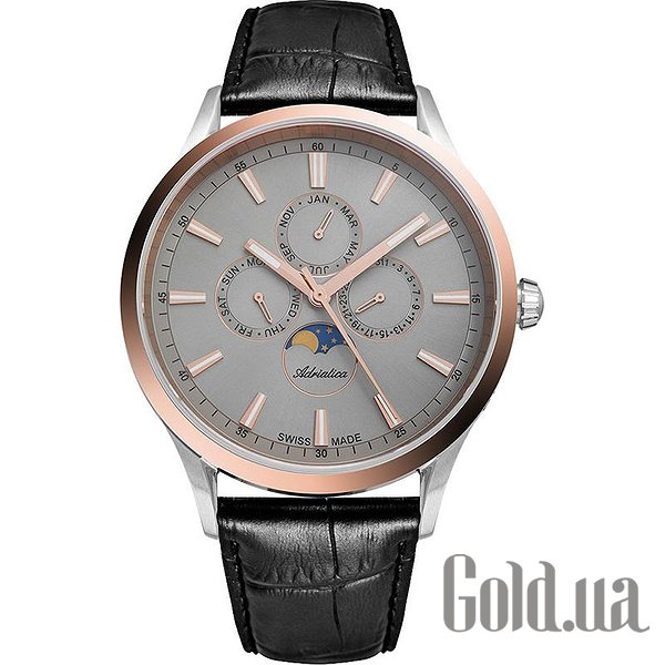 

Швейцарские часы Adriatica, Мужские часы Multifunction 8280.R217QF
