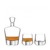 LSA Набор графин и 2 стакана для виски Whisky Cut G1521-00-333, 1747959