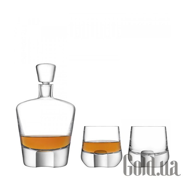 

Сервиз/набор LSA, Набор графин и 2 стакана для виски Whisky Cut G1521-00-333