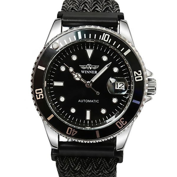 Winner Мужские часы Basel Nylon 3616