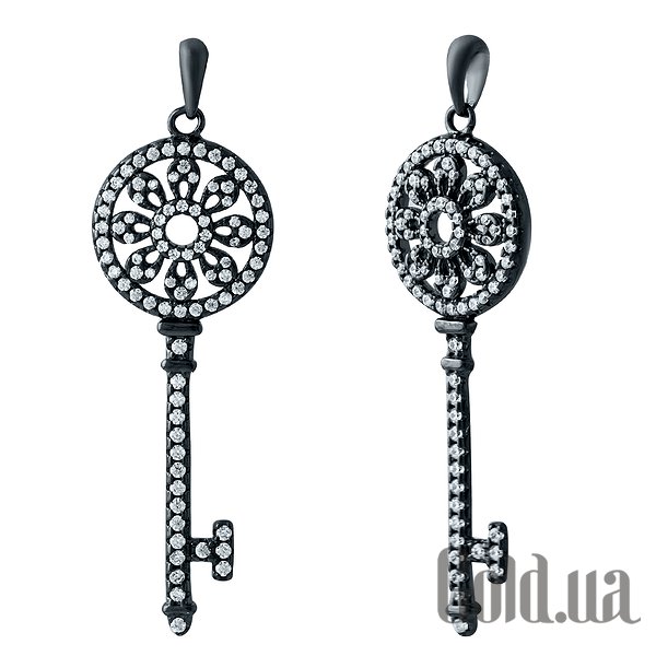 

Женские кулоны Fresh Jewelry, Серебряный кулон с куб. циркониями