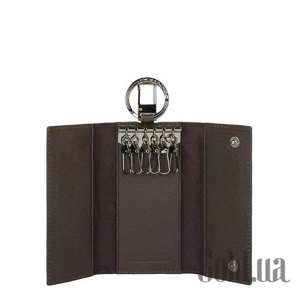 

Ключница Piquadro, Коричневый, Ключница Black Square PC1397B3_TM