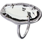 Женское серебряное кольцо с ювелирным стеклом, 1647096