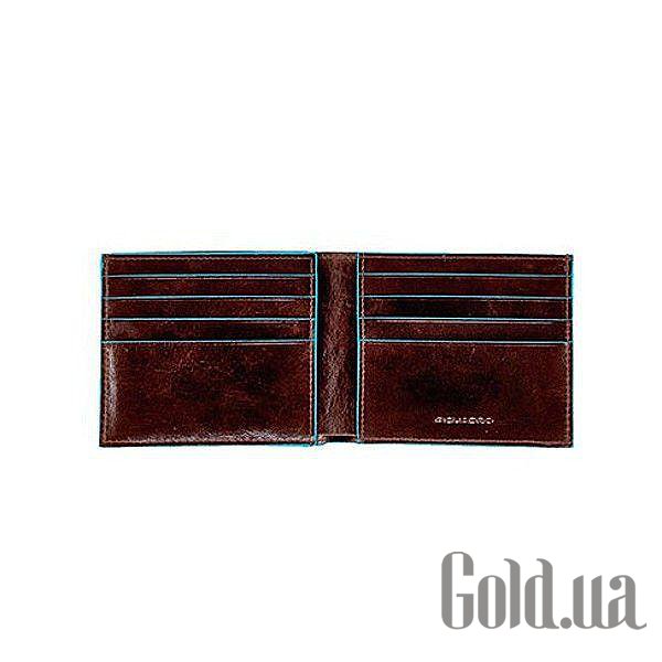 

Бумажник Piquadro, Коричневый, Портмоне PU1307B2_MO