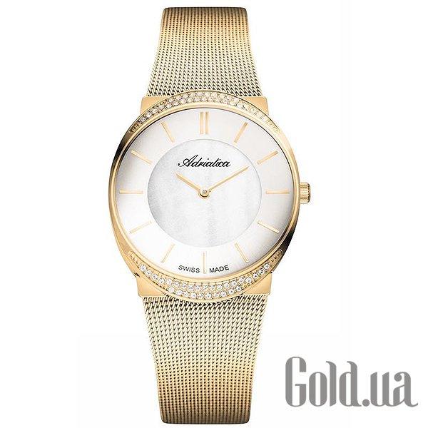 

Швейцарские часы Adriatica, Женские часы Zirconia 3406.111FQZ
