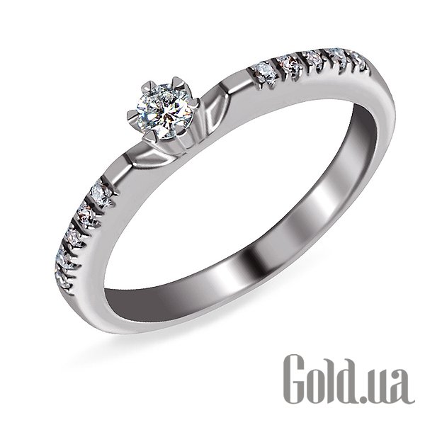 

Кольцо Украина, Золотое кольцо с бриллиантами, 17