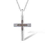 Золотой кулон с бриллиантами, 1796088