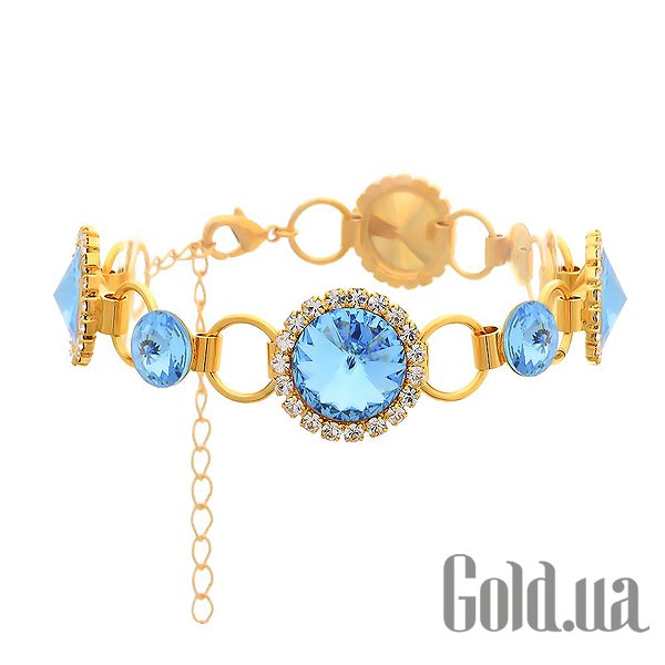 

Женский браслет Kobi, Золотой, Женский браслет с кристаллами Swarovski в позолоте