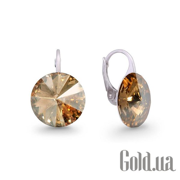 

Серьги Spark, Стальной, Серьги с кристаллами Swarovski
