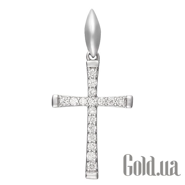 

Кулон-крестик Fresh Jewelry, Золотой кулон с бриллиантами