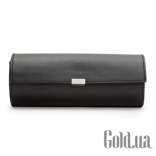 

Шкатулка для часов Wolf, Шкатулка для часов Howard 3pc Watch Roll Black 465903