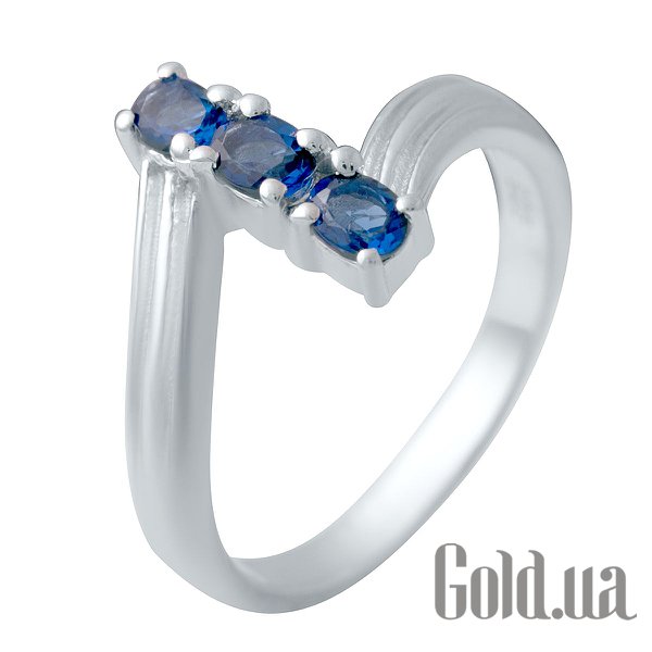 

Женские кольца Fresh Jewelry, Женское серебряное кольцо с синт. сапфирами, 18