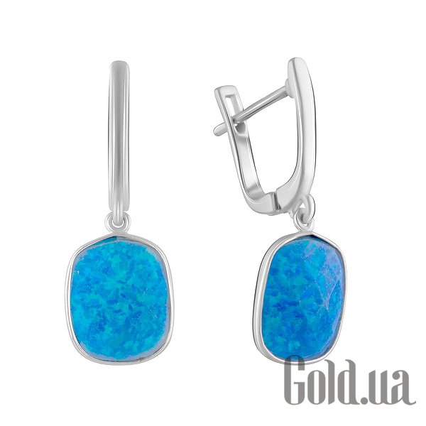 

Серьги с подвесками Fresh Jewelry, Серебряные серьги с опалами