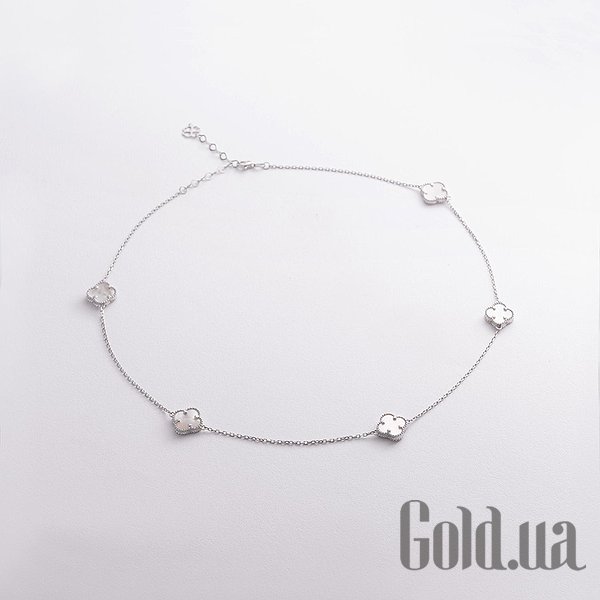 

Женские колье Украина, Серебряное колье с перламутром, 50