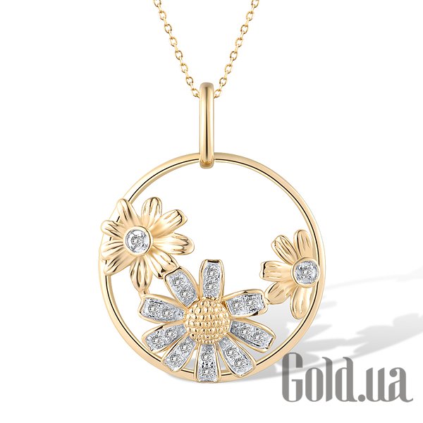 

Женский кулон Lurie Jewelry, Золотой кулон с бриллиантами