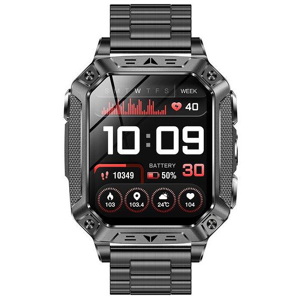 UWatch Смарт часы Smart Formula K+ Steel 3700