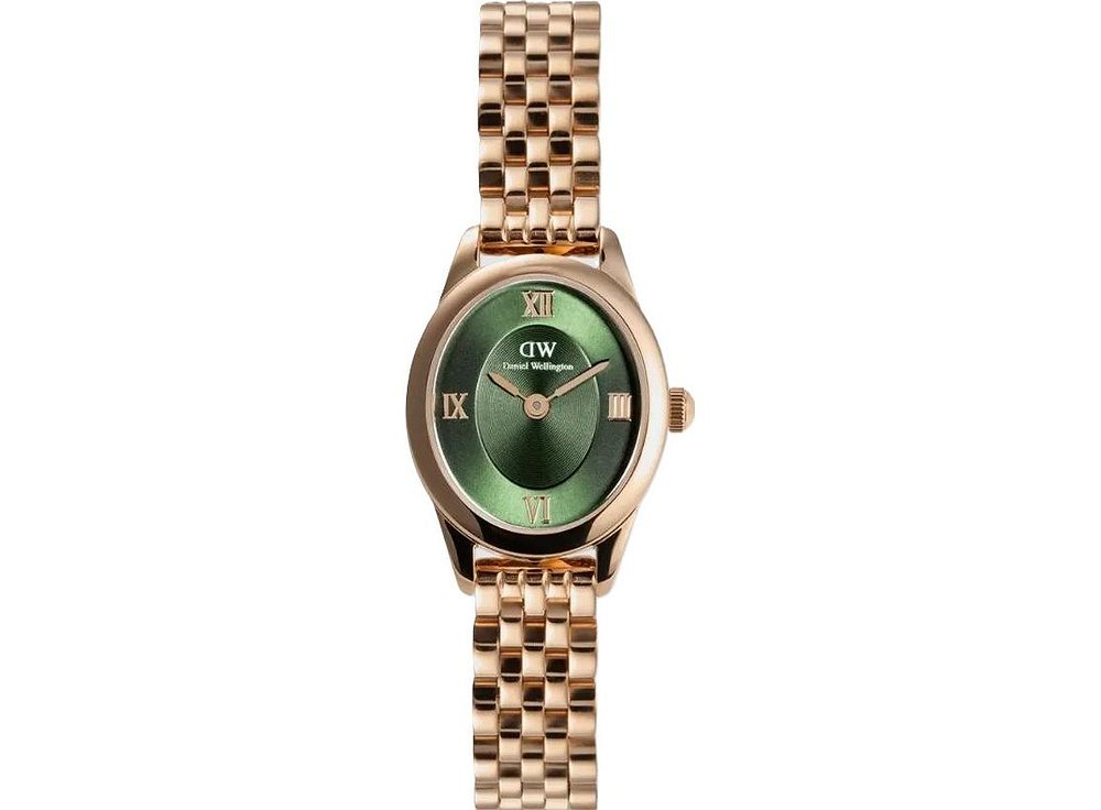 Часы Daniel Wellington Ophelia Mini Emerald Rose Gold DW00100806