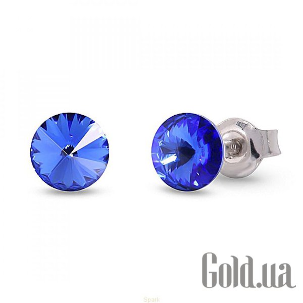 

Пусеты (гвоздики) Kobi, Стальной, Серьги с кристаллами Swarovski