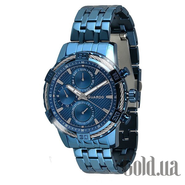 Купити Guardo Чоловічий годинник B01352(m1) BlsBl