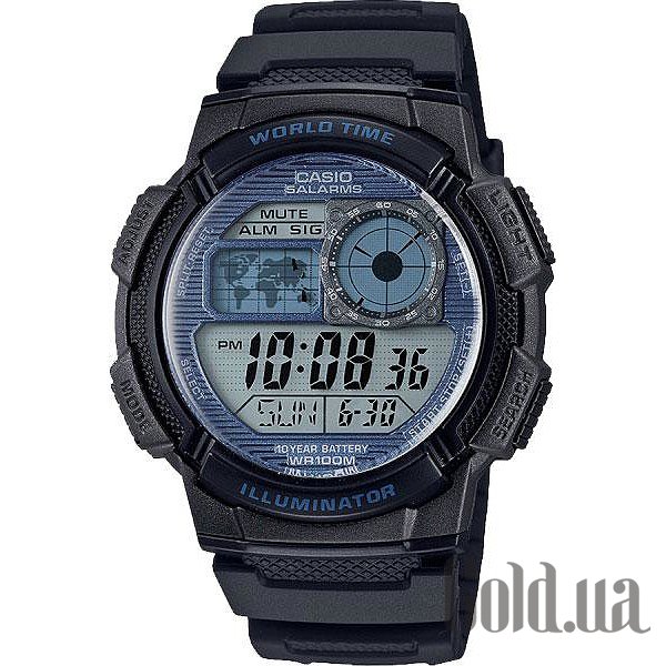 

Японские часы Casio, Мужские часы AE-1000W-2A2VEF