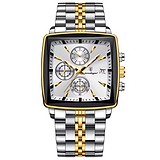 Poedagar Чоловічий годинник Parus Silver 3504, 1796602