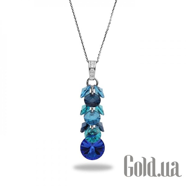 

Женские колье и кулоны Spark, Стальной, Кулон с цепочкой с кристаллами Swarovski