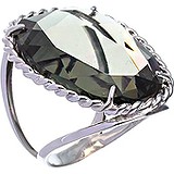 Женское серебряное кольцо с ювелирным стеклом, 1646587