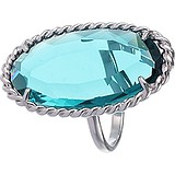 Женское серебряное кольцо с ювелирным стеклом, 1669883