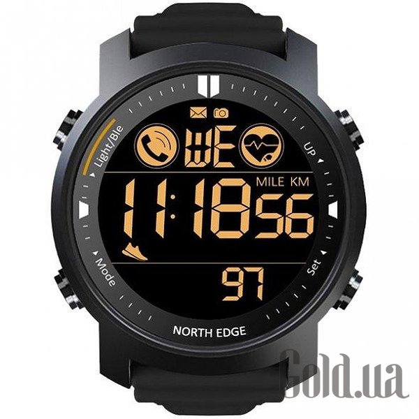 Купить North Edge Мужские часы Laker Black 2704 (bt2704)