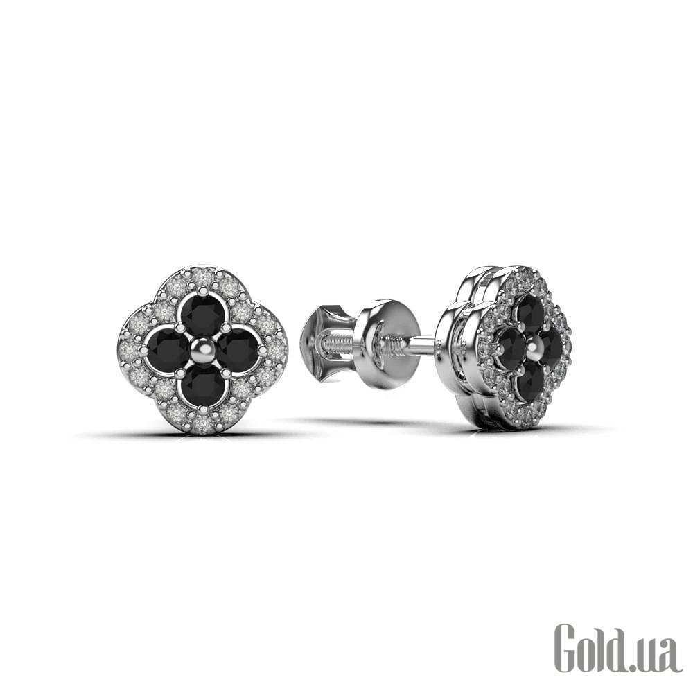 Золоті сережки з діамантами lun333821122b