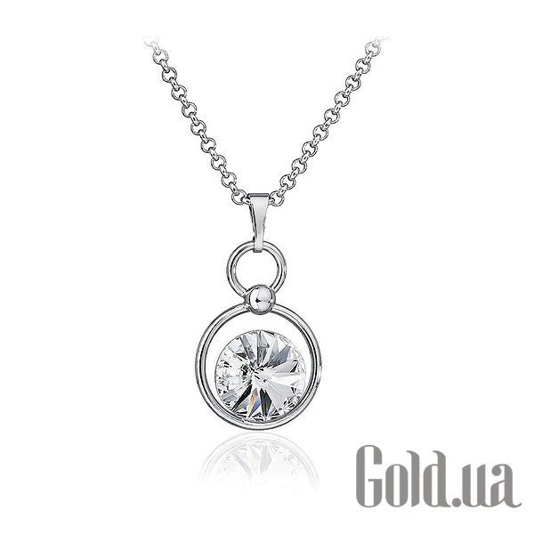 

Женские колье и кулоны Kobi, Стальной, Кулон с цепочкой с кристаллом Swarovski