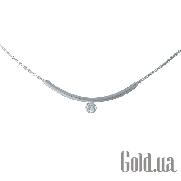 

Женские колье Fresh Jewelry, Серебряное колье с куб. цирконием, 35