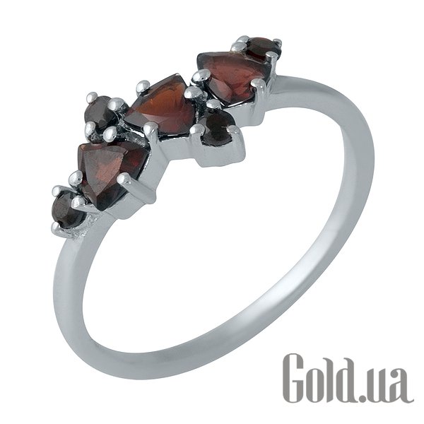 

Женские кольца Fresh Jewelry, Женское серебряное кольцо с гранатами, 18