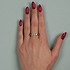 Bibigi Женское золотое кольцо с танзанитами, перидотами, цитринами, топазами и турмалинами - фото 3