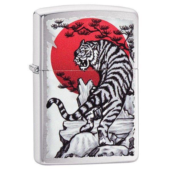 Zippo Зажигалка Asian Tiger Design 29889