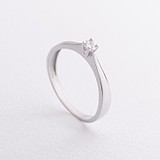 Серебряное кольцо с куб. цирконием